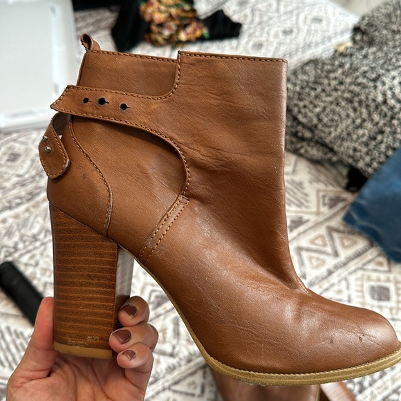Tan Booties - Picture 2 of 3